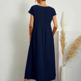 Robe Femme Longue Décontractée – Robe Ample Été