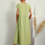 Robe Femme Longue Décontractée – Robe Ample Été