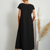 Robe Femme Longue Décontractée – Robe Ample Été