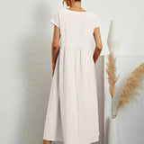 Robe Femme Longue Décontractée – Robe Ample Été