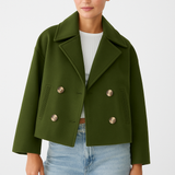 Veste Femme Courte Double Boutonnage Élégante
