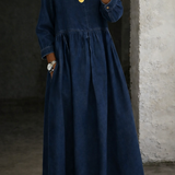 Jean Léger Bleu Marine Femme