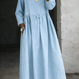 Jean Léger Bleu Marine Femme