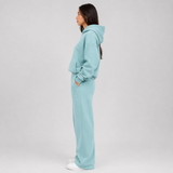 Ensemble femme sweat à capuche oversize et pantalon molletonné