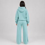 Ensemble femme sweat à capuche oversize et pantalon molletonné