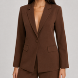 Ensemble tailleur blazer oversize et pantalon large