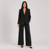 Ensemble tailleur blazer oversize et pantalon large