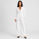 Ensemble tailleur blazer oversize et pantalon large
