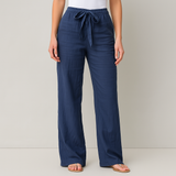 Pantalon Fluide Taille Élastique Cordon Confort