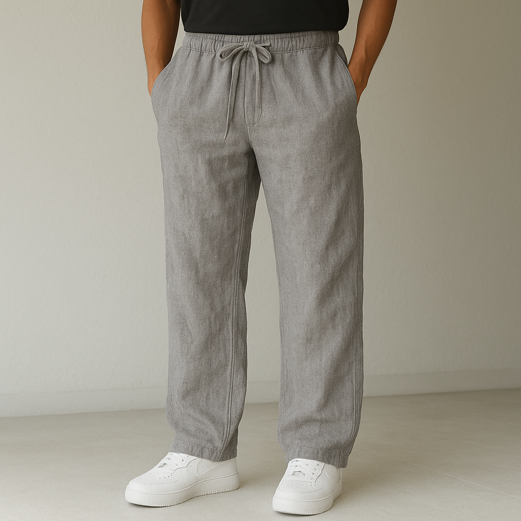 Arden | Pantalon Lin Homme & Coupe Décontractée