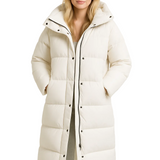 Doudoune Femme Longue Hiver à Capuche Élégante