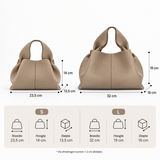 Sac à Main Femme En Cuir Vegan, Bandoulière Amovible