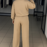 Ensemble Jogging Paillettes Coupe Ample Sweat Pantalon Style Tendance
