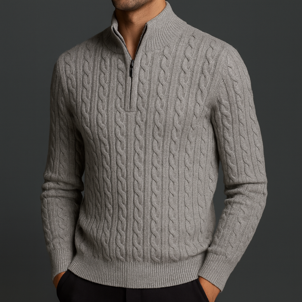 Samuel | Pull Col Camionneur Laine & Maille Chaude