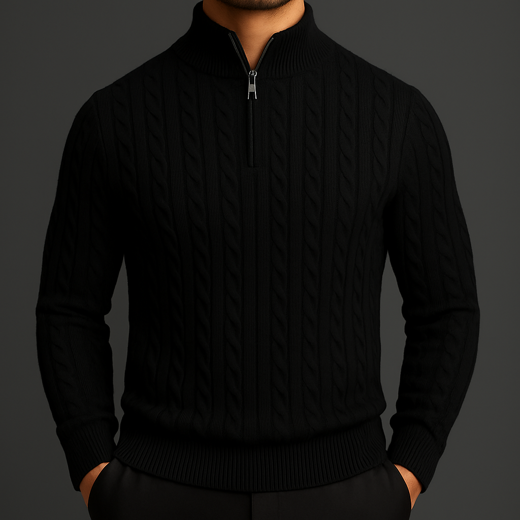 Samuel | Pull Col Camionneur Laine & Maille Chaude