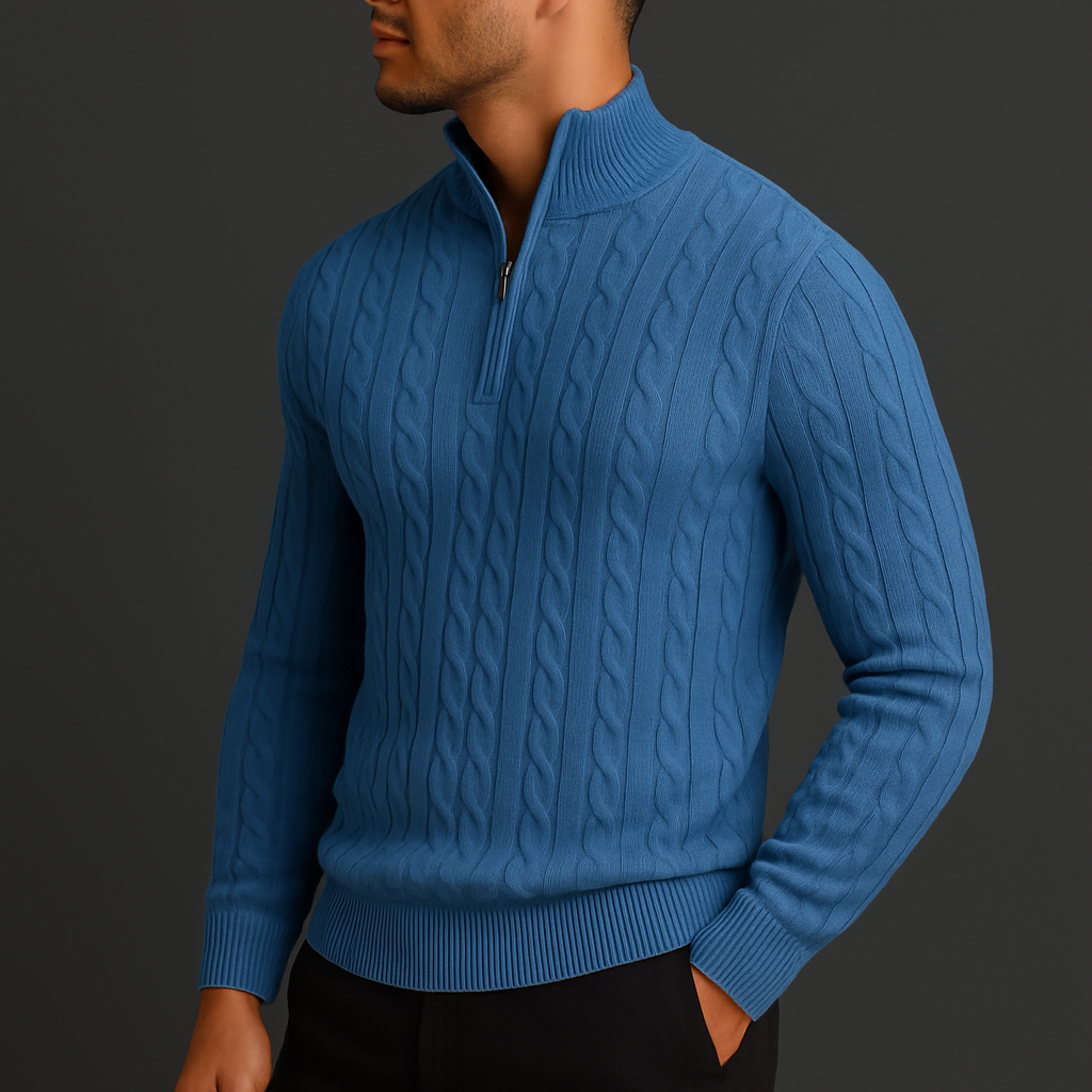Samuel | Pull Col Camionneur Laine & Maille Chaude
