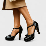 Women's Platform Ankle Strap High Heel Sandals