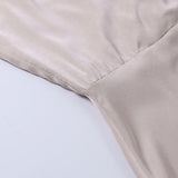 Robe Longue Femme Cache-Cœur à Bretelles Fines