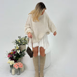 Bottes Hautes Suédées Élégantes Talon Confort Style Chic