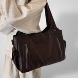 Sac En Cuir Noir Femme Intemporel