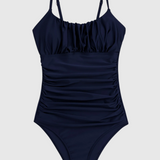 Maillot de Bain Une Pièce à Fronces