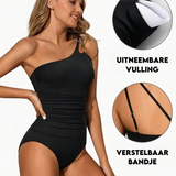 Maillot de Bain Femme Une Pièce Asymétrique