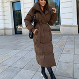 Éliane | Veste d’Hiver Longue Élégante pour Femme