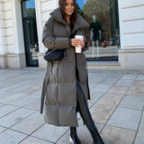 Éliane | Veste d’Hiver Longue Élégante pour Femme