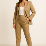 Elegant Jakkesæt Med Slim Fit Moderne Stil