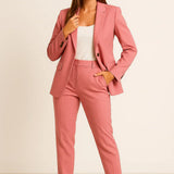 Elegant Jakkesæt Med Slim Fit Moderne Stil