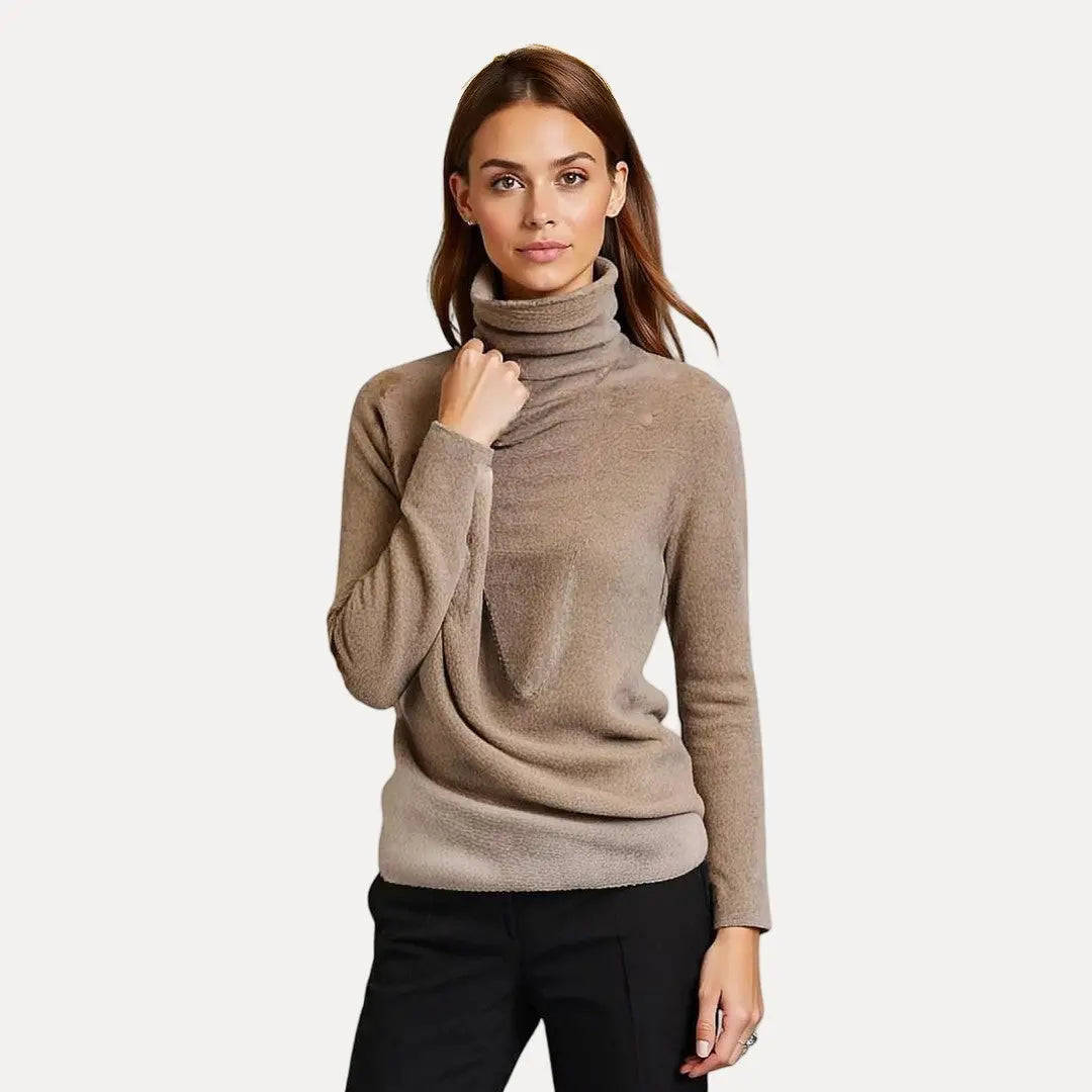 Blød Rullekrave Sweater Elegant Komfort Tidløs Stil