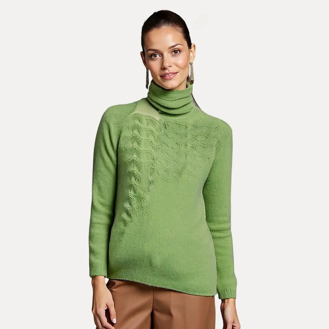 Blød Rullekrave Sweater Elegant Komfort Tidløs Stil
