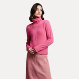 Blød Rullekrave Sweater Elegant Komfort Tidløs Stil