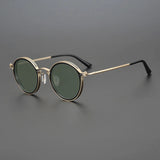 Lunettes de Soleil Rondes Vintage