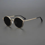 Lunettes de Soleil Rondes Vintage