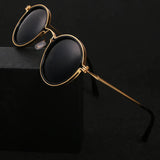 Lunettes de Soleil Rondes Vintage