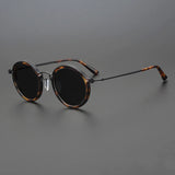 Lunettes de Soleil Rondes Vintage