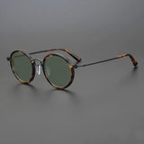 Lunettes de Soleil Rondes Vintage