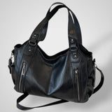 Sac En Cuir Noir Femme Intemporel