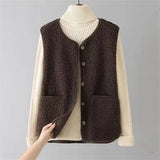 Gilet Sans Manches Femme Polaire – Veste Douce et Confortable