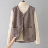 Gilet Sans Manches Femme Polaire – Veste Douce et Confortable