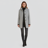 Veste Élégante Gris Femme