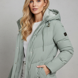 Doudoune Femme Mi Longue Hiver à Capuche