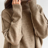 Ensemble Maille Oversize Pull et Pantalon Large Confort Chic