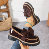 Mocassins Plateforme à Nœud