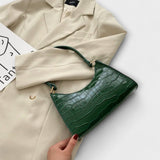 Sac En Cuir Vert Femme