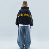 Sweat à Capuche Oversize Femme Streetwear Confort