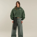 Sweat à Capuche Oversize Femme Streetwear Confort