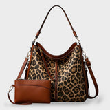 Sac En Cuir Marron Femme Signature