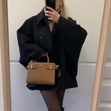 Manteau Court Oversize Femme – Veste Chic et Moderne